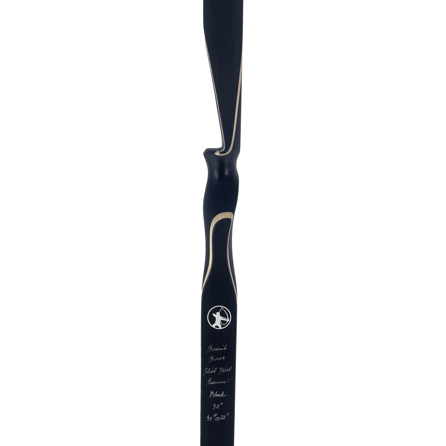 Bodnik Bows Slick Stick Recurve Black RH 58", 40Lbs @ 28"